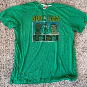 HOMAGE Green NBA Jam Short Sleeve Tee